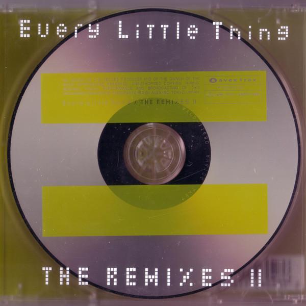 CD EVERY LITTLE THING - THE REMIXES II AVCD11680 Avex Trax 1998 Japan Japanese Pop/Rock Used
