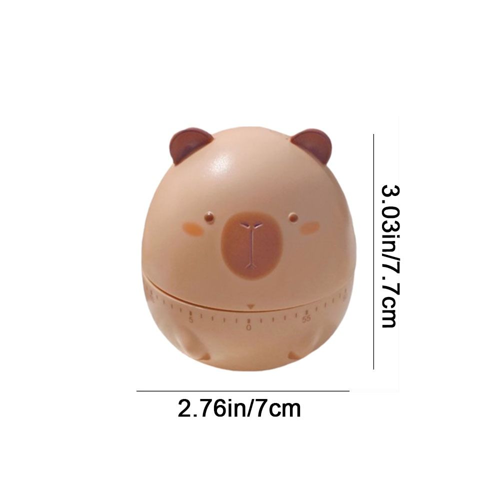 Cute Capybara Timer Funny Animal Clock Alarm Countdown Alarm Clock Animal Timer  Task Reminder