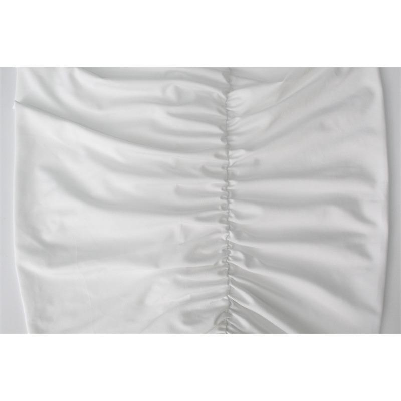 Женское однотонное платье с круглым вырезом и длинными рукавами, плиссированное, в стиле пэчворк, с сумкой-хип, сексуальное, для вечеринки Spice Girl