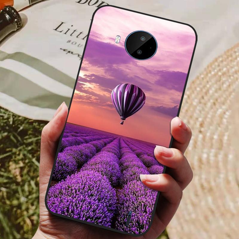 Для Nokia C20 Чехол Мягкий ТПУ Силиконовый Мультяшная Задняя Крышка для Nokia C20 Plus Чехлы для Телефона ТПУ Черный Бампер для NokiaC20 C 20 Plus