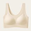 Women's Invisible Seamless Liquid Foundation Bra Underwear Female Vest Tube Top Push Up Bra M-XL