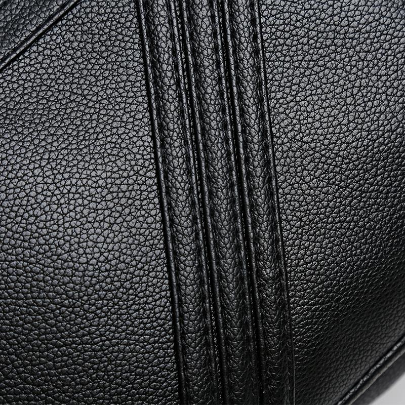 Women's Small Square Bag Shoulder Bag Soft Leather Mother Bag Multi-Layer Bag