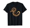 Винтажная футболка с дизайном Змея Восточная Гремучая Змея Rattler
