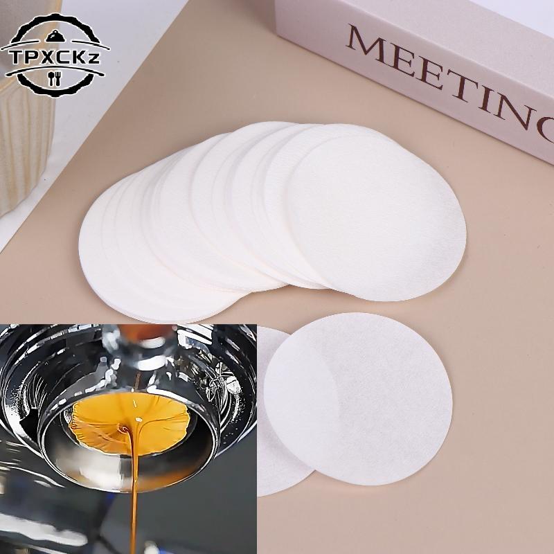 111/111Pcs 11/11/11/18mm Unbleached Espresso Filter Coffee Paper Filter Puck Screen Portafilter Paper For Breville Barista