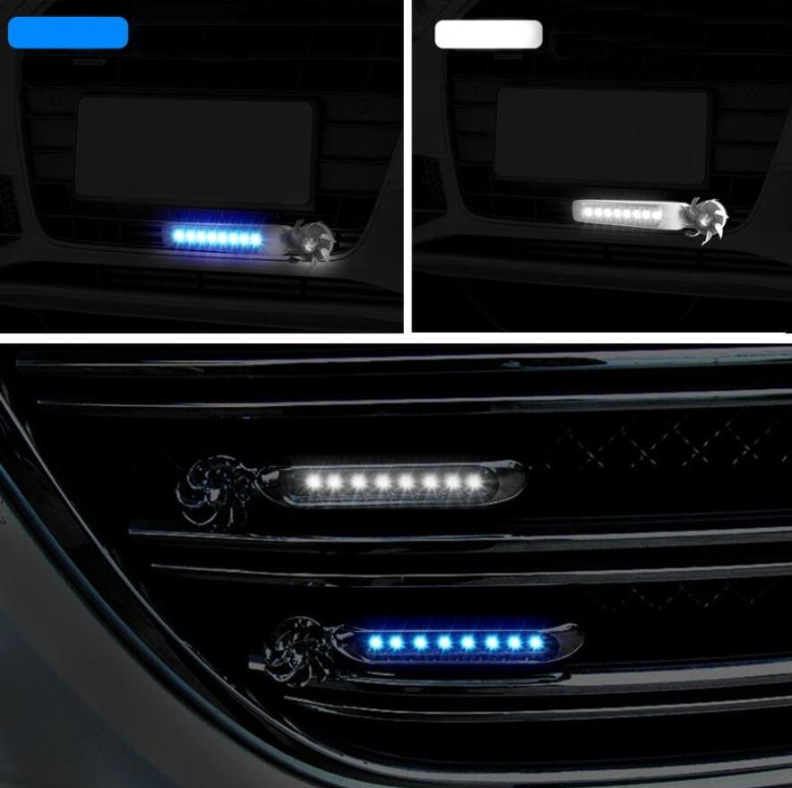 2штLED автомобильные фонари Генерация энергии ветра Автомобили Мотоциклы Велосипед Энергия ветра Дневные ходовые огни