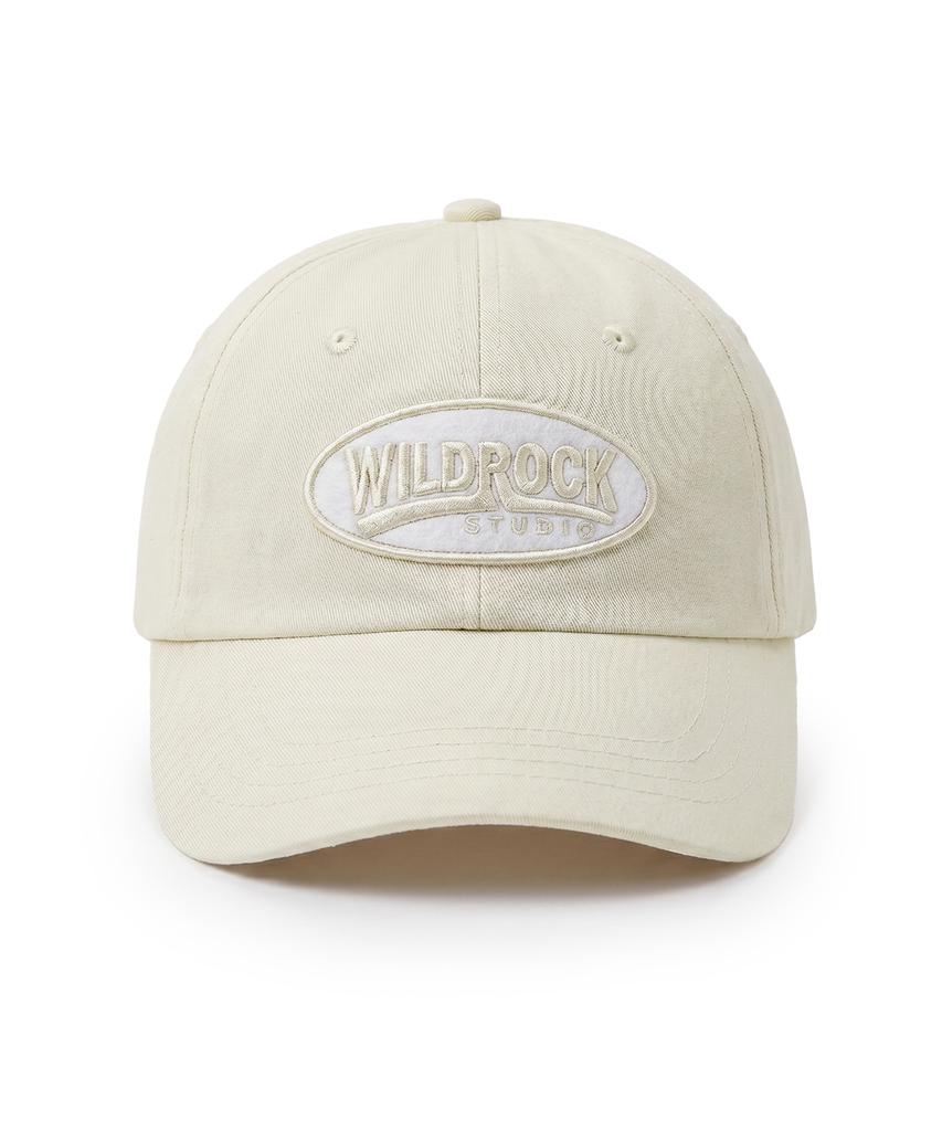 Кепка-бейсболка WILDROCK Wild Studio с эмблемой_Кремовый