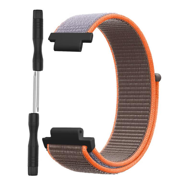Garmin Forerunner 235 lite nylon strap 735 XT/230/220/620 breathable watchband Approach S20 S6 quick-drying strap double B Garmin 235/735 nylon strap