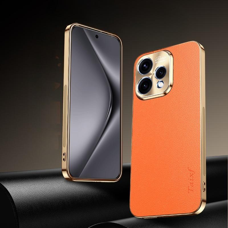 Чехол-книжка из ПУ кожи с текстурой личи для Oppo Reno 15F 15C, ударопрочный чехол с покрытием для Reno 15F 15 C, бампер