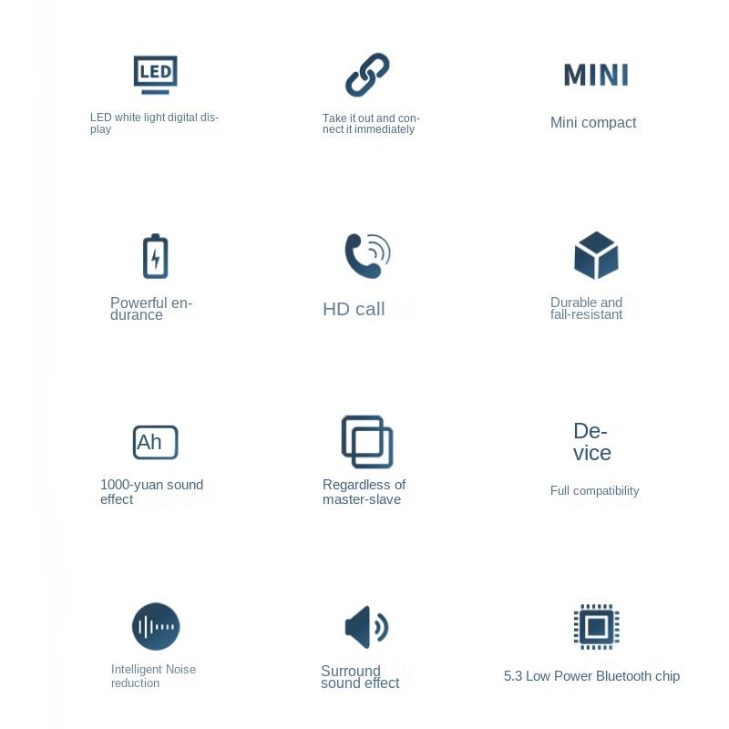 Bluetooth-гарнитура, беспроводная боковая гарнитура для сна с шумоподавлением, невидимая гарнитура для сна