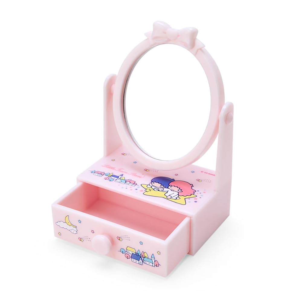 Sanrio Sanrio Зеркальная подставка Little Twin Stars Kikirara LITTLE TWIN STARS 14 x 10 x 6 см Модные товары Sanrio Forever Персонаж 114278 SANRIO