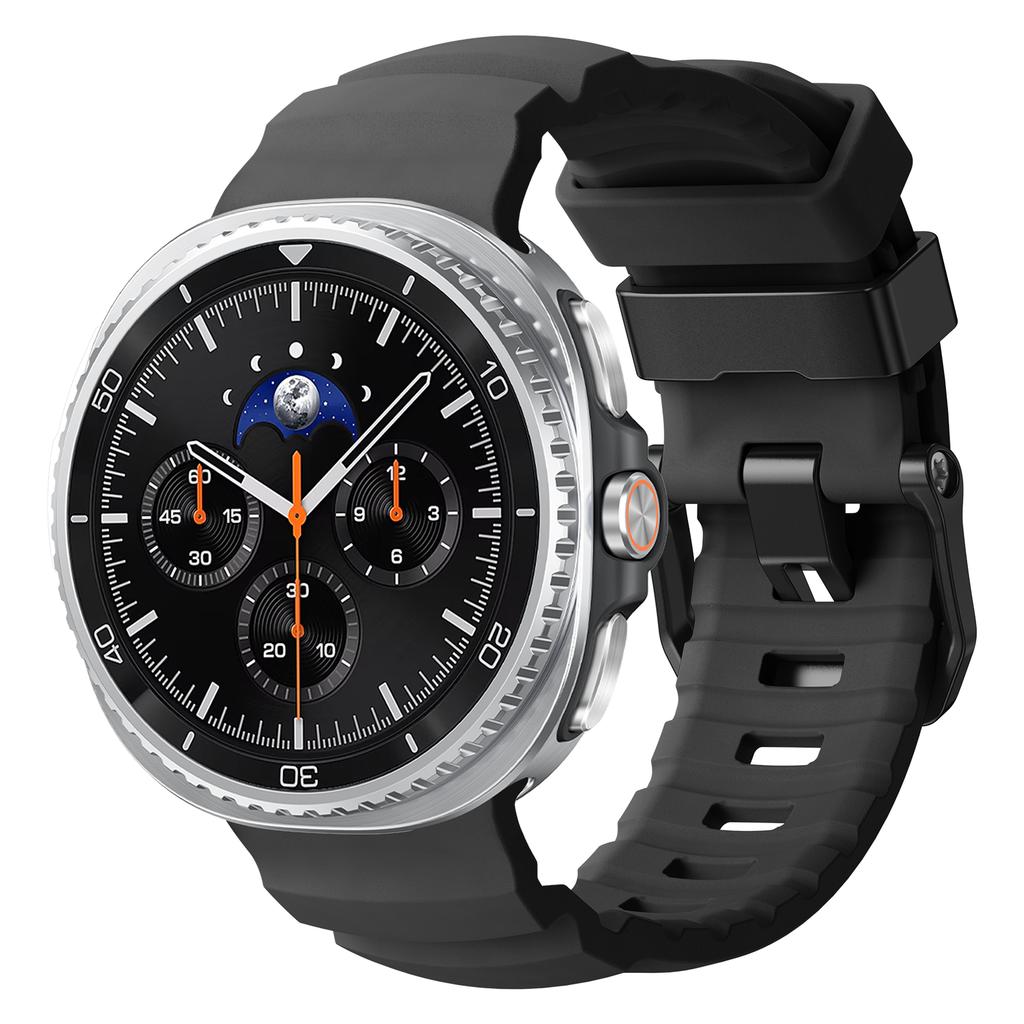 Спортивный ремешок для Samsung Galaxy watch 8 ремешок 44мм 40мм 8 classic 46мм Резиновый браслет на запястье correa Galaxy watch 8 аксессуары