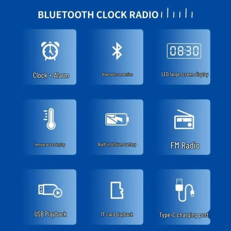 Philips TAR3578 Bluetooth Часы-радиоприемник-колонка (Китайская версия)