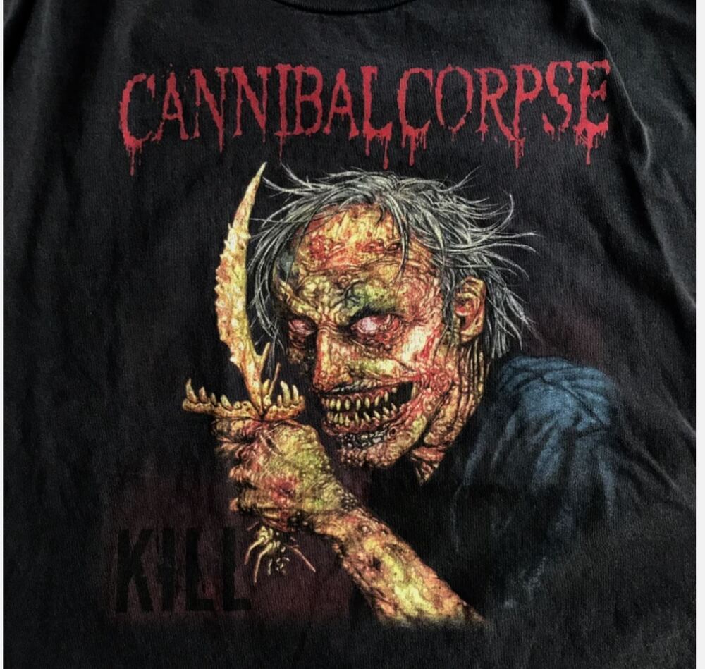 Новая футболка Cannibal Corpse Kill Rare Унисекс футболка