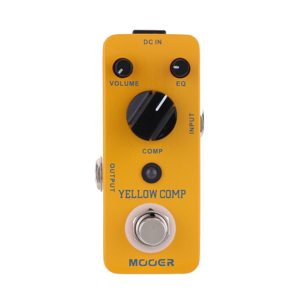 Mooer Yellow Comp Micro Mini Оптический компрессор Педаль эффектов для электрогитары True Bypass