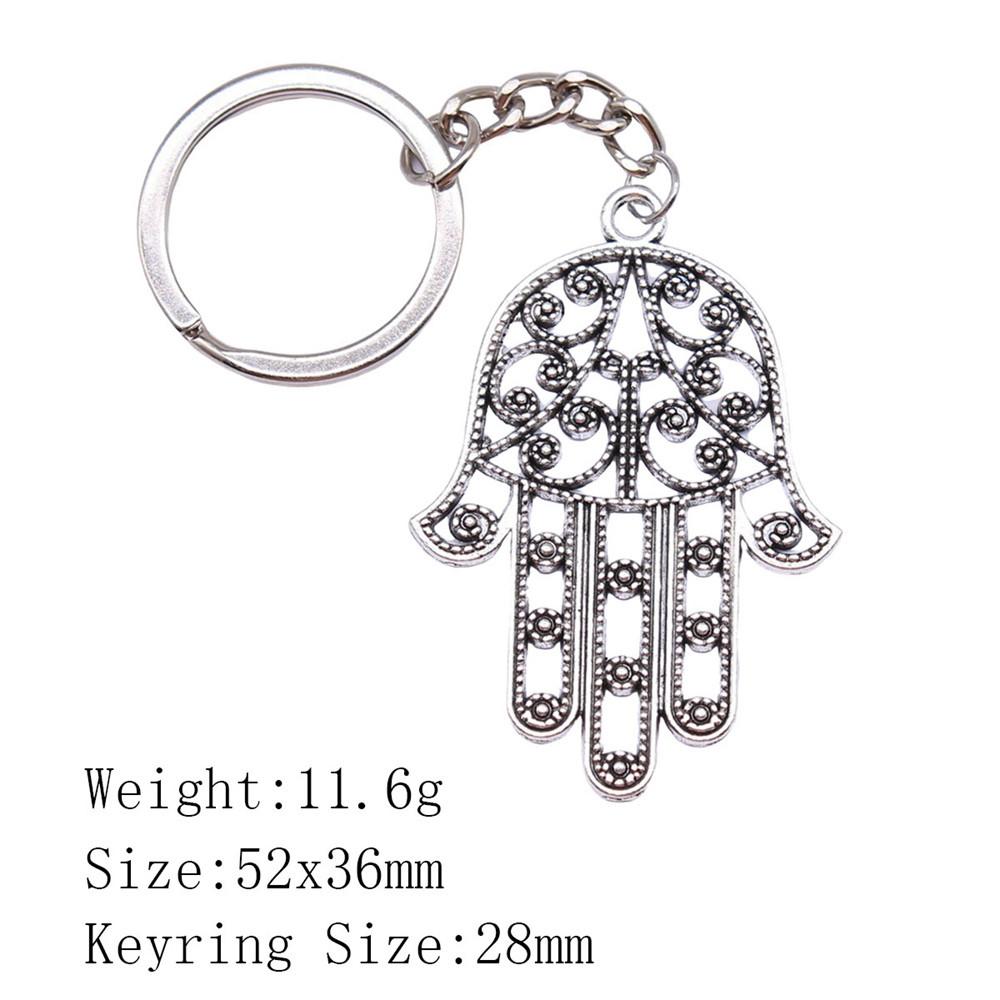 Брелок для ключей в виде сумки «Обратно в школу» с изображением руки Хамсы и глаза Гора, украшения для дома, крутой брелок