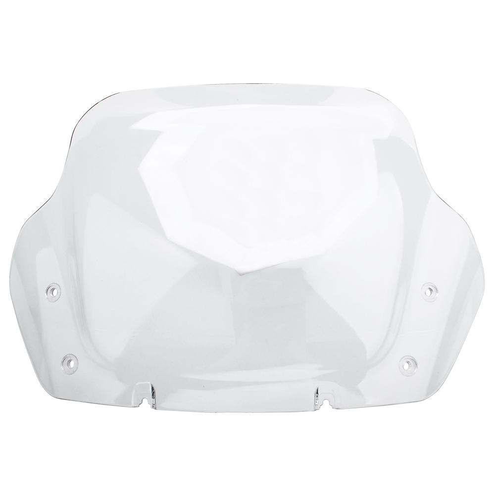 For Harley Street Glide FLHX/I models 2024 -later Motorcycle Accessory Windshield Wind Deflector Cowling Windscreen Smoke 14"