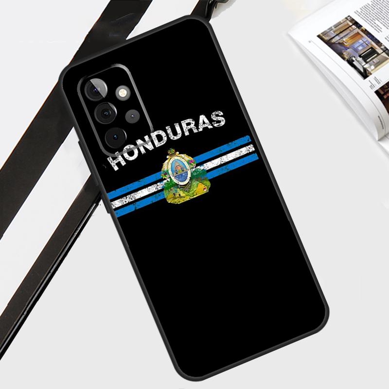 Honduras Flag Case For Samsung Galaxy A56 A36 A26 A16 A06 A54 A34 A14 A12 A22 A32 A52 A13 A53 A15 A35 A55