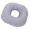 Ear Side Sleeping Pillow Cotton Linen Pillowcas Reduce Ear Friction Soft Large Opening Donut Ear Pillow for Earphones Users