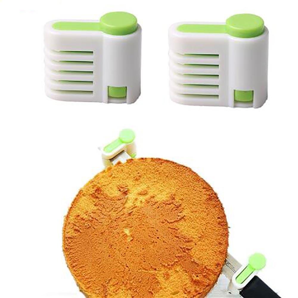 Пластиковый фиксатор ножа для нарезки коржей, размер 4.2 * 5.2 см, 2 шт