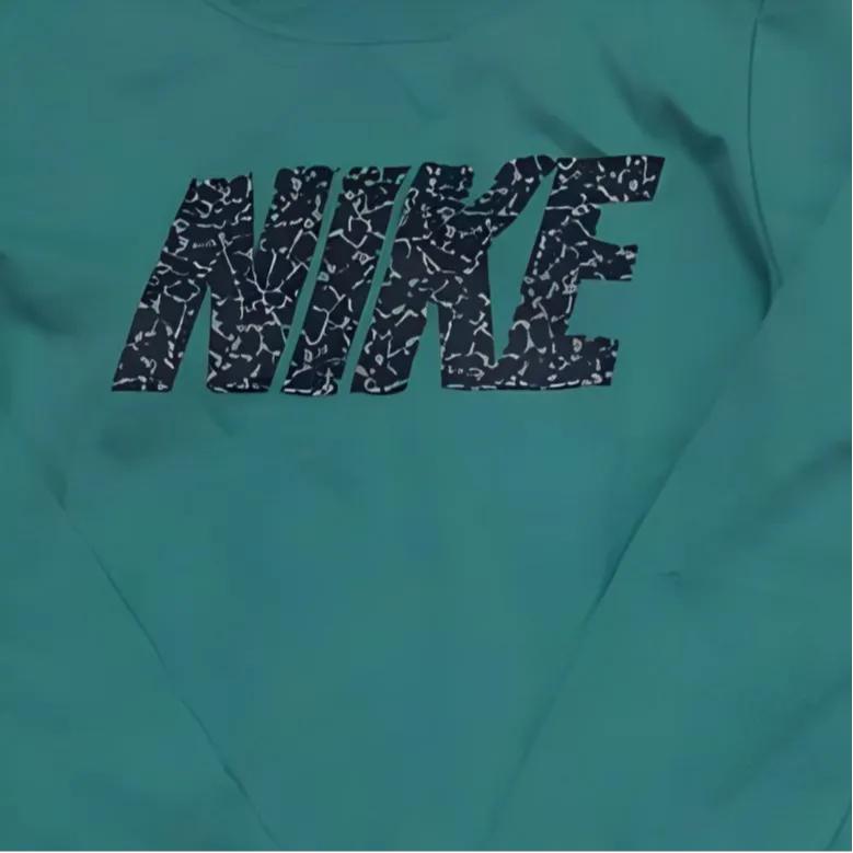 Nike Kids T Shirts Crew Neck Moderate (Unisex) T-Shirts 822507 390