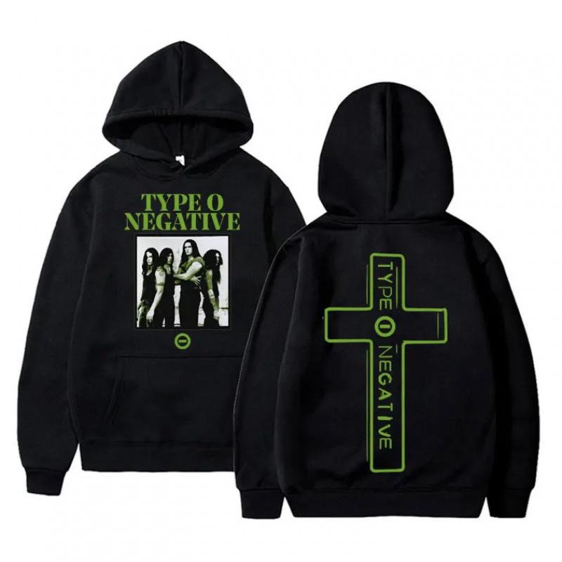 Худи Rock Band Type O Negative с двусторонней печатью