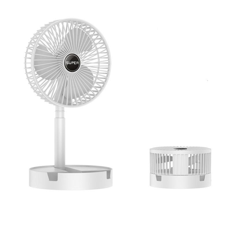 Вентилятор на подставке 6 дюймов складной портативный телескопический USB аккумулятор 3 скорости супер тихий регулируемая высота