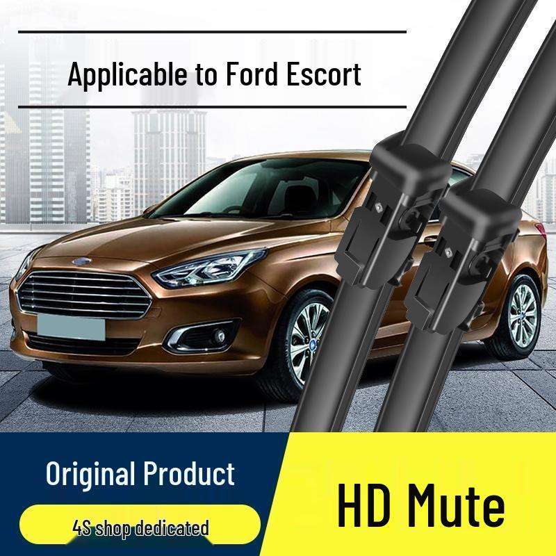 Совместимые дворники для Ford Focus 2015/16/17/19 - Бескаркасные резиновые для тихой работы