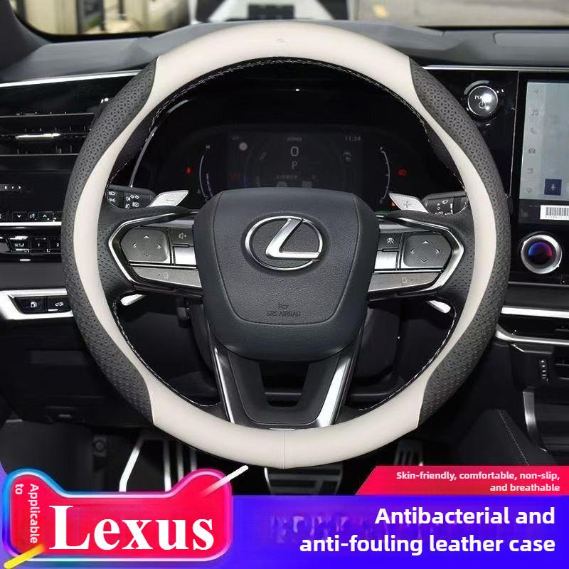 MVTT4 Car Steering Wheel Cover for Lexus RX 400h 450h TX350 LX600 RX400h RX350 RX350h LS400 UX250h NX ES 300h 350 CT200h Accessories