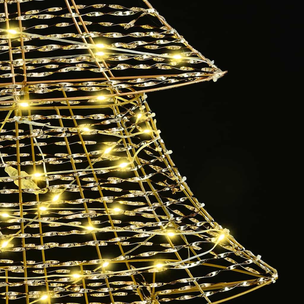 Christmas Tree with 240 Warm White LEDs 181 cm PET