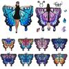 Party Favor Cosplay Accessory Fairy Butterfly Wings Shawl Cloak Butterfly Costume Butterfly Scarf