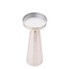 Hestia Pillar Candle Holder Polished Silver - Large