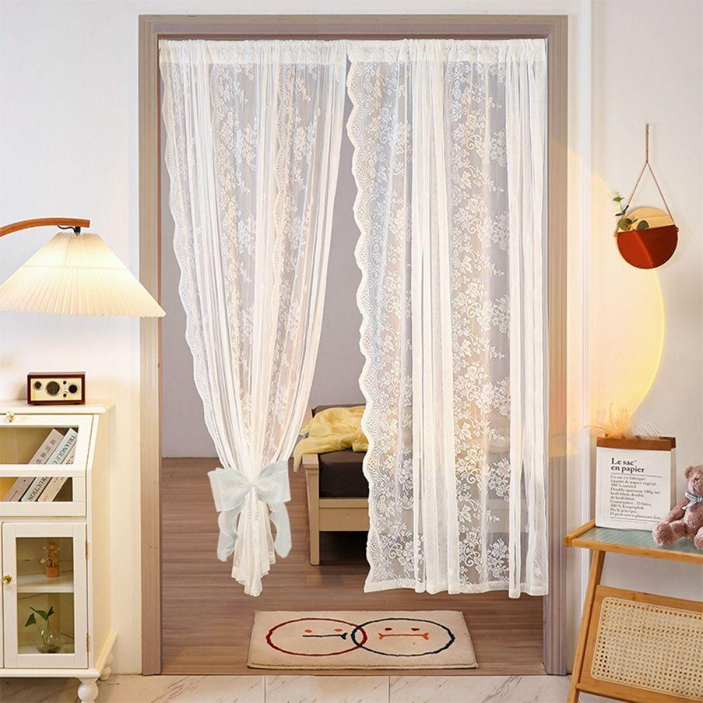 Princess Style Curtain Bow Tiebacks Easy to Use Curtains Binding Rope  Room