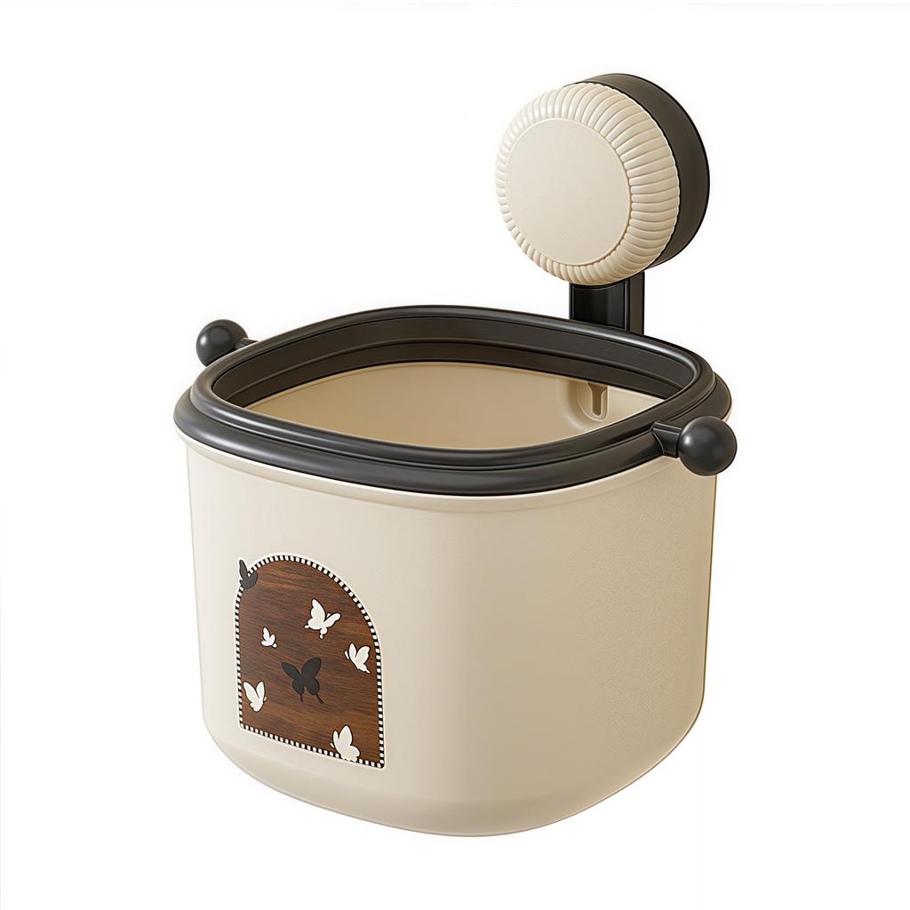 Антикварный стиль присоска ящик для хранения умывальника настенное мусорное ведро хранение полотенец для лица Аксессуары для ванной и кухни