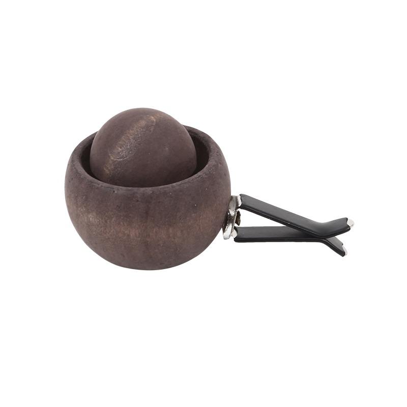 Деревянные автомобильные диффузоры для эфирных масел - Сферический дизайн Декор для спальни Диффузор Аромат для автомобиля Дома Комнаты Распространение натурального аромата