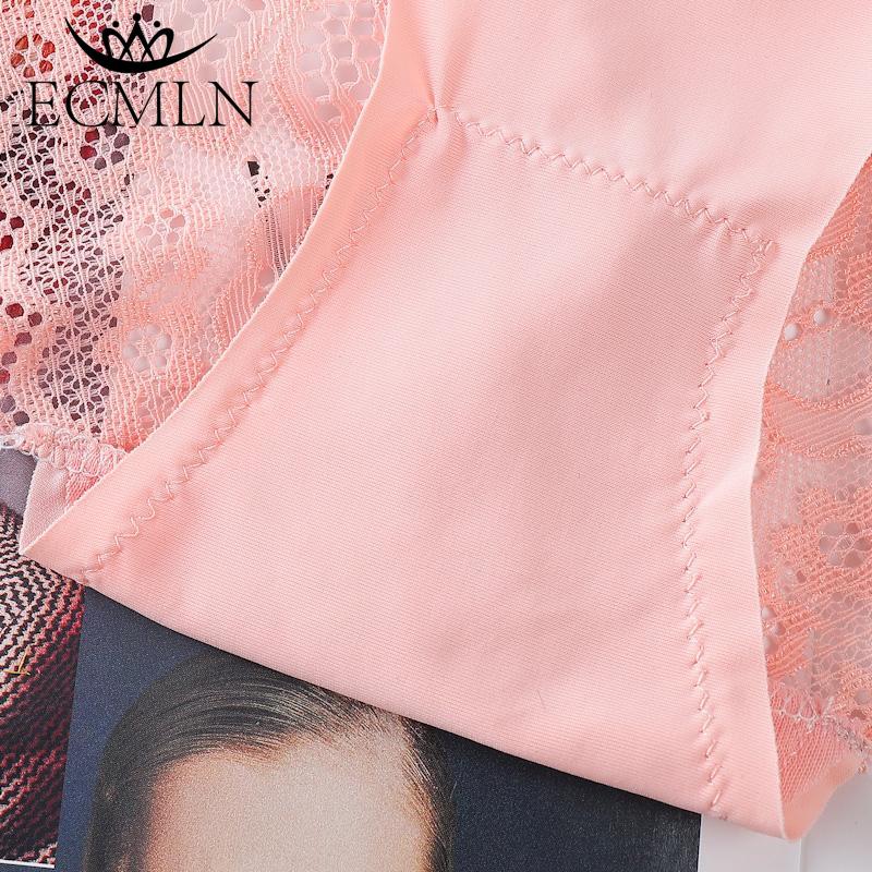 Женские кружевные бесшовные трусики с цветочным принтом и средней талией, подтягивающие бедра, нижнее белье, полые трусы