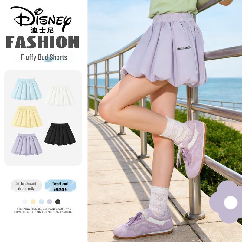 Disney Летние шорты-трусики с мультяшными цветами для девочек