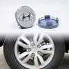 4 шт. Наклейки-эмблемы на центральные колпачки ступиц колес автомобиля Для Hyundai HB20 KONA i20 i10 IONIQ Elantra Palisade Sonata Grandeur Аксессуары