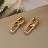 2025 Trendy Women's Full Diamond Oval Double Ring Ear Cuffs