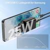 25 W USB C Chargeur Rapide PD Bloc D'alimentation Avec Câble De Charge Rapide Type C Pour Samsung Galaxy S22+-S22 Plus-Ultra-S[1725]