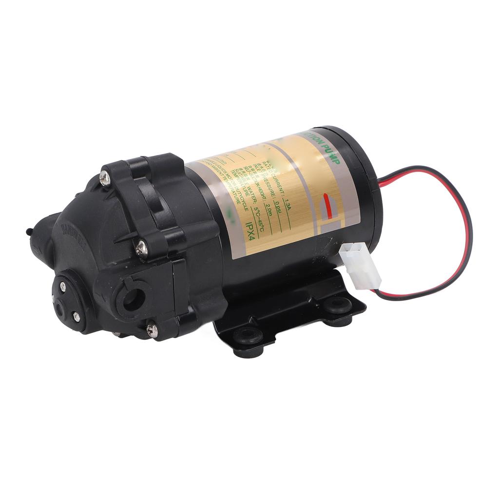Water Purifier Booster Pump Mute Self Priming Automatic Step Up Water Pump for RVs Campers 24V