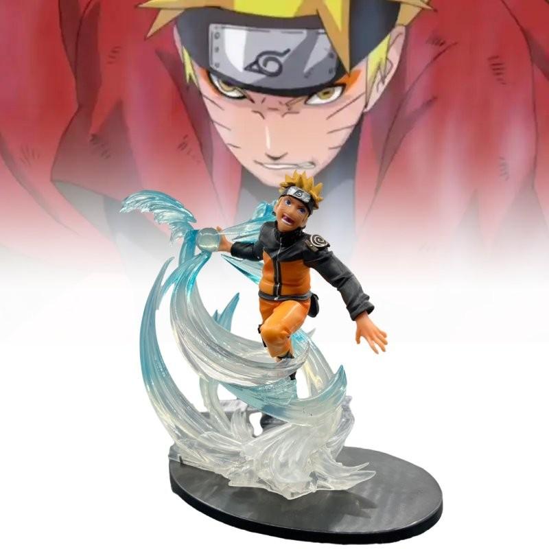 Stunning Naruto Uzumaki Spiral Battle Figure Pvc Anime Model 22x21x23.5cm Collection