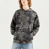 Толстовка Levis Tie-Dye Casual Hoodie Мужская толстовка с капюшоном черного цвета 38410-0001