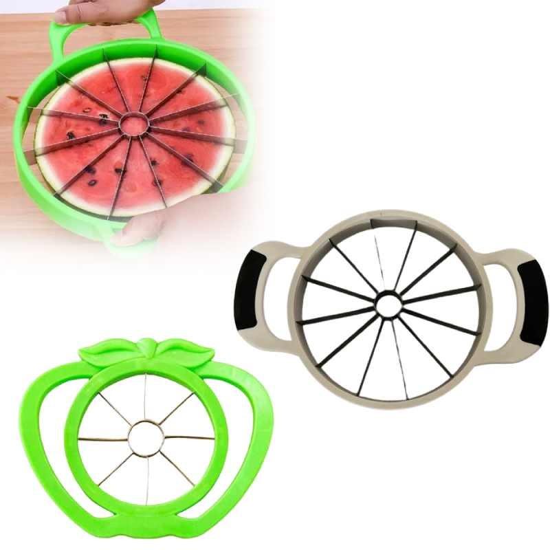 Cutter Cantaloupe Watermelon Melon Slicer Stainless Steel Kitchen Divider Fruit