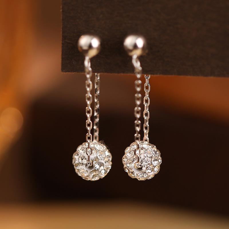 Серьги-кисточки Banyan Tree S925 Silver Flash Diamond — универсальная, роскошная мода для женщин