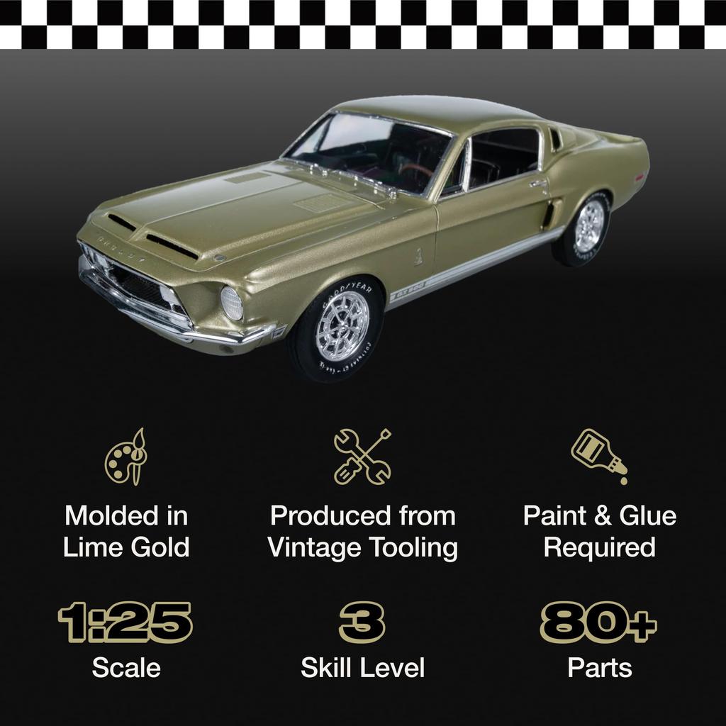 Амт АМТ 1968 Shelby GT500 1/25