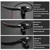 with Wire Power-off Switch Brake Handle Aluminum Alloy Electric Bike Handles  Bicycle Accessories