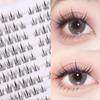 10Rows/Box Comfortable To Wear Eye Makeup Tools Realistic and Natural Individual Lashes