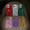 Роскошный противоударный силиконовый чехол для телефона с бриллиантами для Samsung S24Ultra S23 S22 S21 S20 Note 20Ultra A73 A54 A05s A04e A03 A15 A25 A24 A12 Защитный чехол