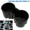 Center Console Cup Holder Storage Box Non-toxic For Tesla Model 3 Y 2021 2022 Perfect Fit Water Proof Car Interior Accessories