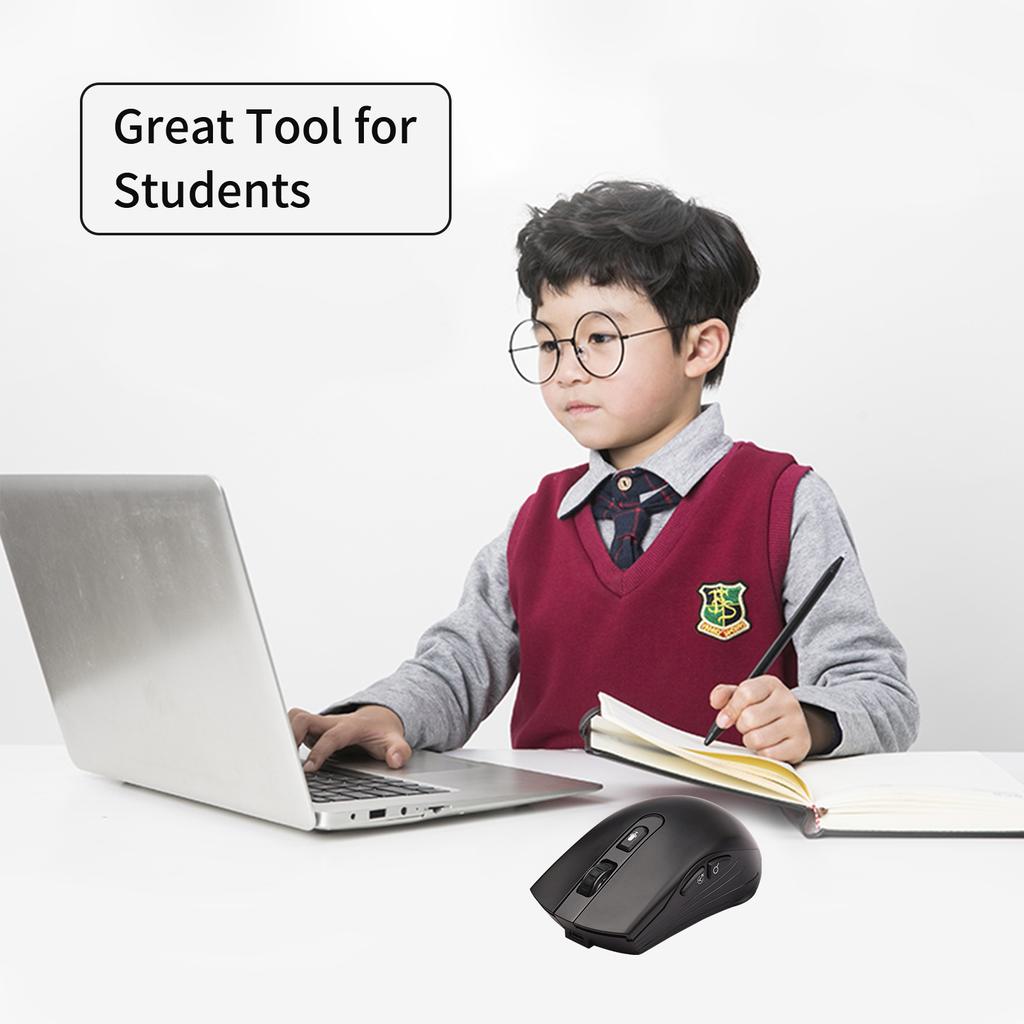 DOSMONO 2,4G Беспроводная интеллектуальная голосовая мышь-переводчик с 6 кнопками для ноутбука, ПК, компьютера, поддержка Windows